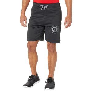 UFC Mens Basic 8" Workout Shorts Black LG
